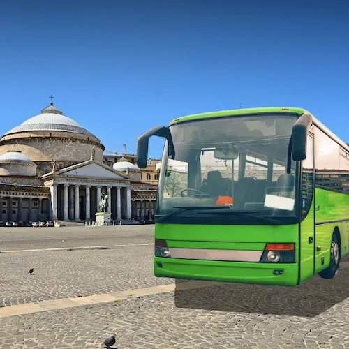 Navette Alibus A / R (arrêts: Aéroport Capodichino - Gare Centrale Garibaldi - Port )